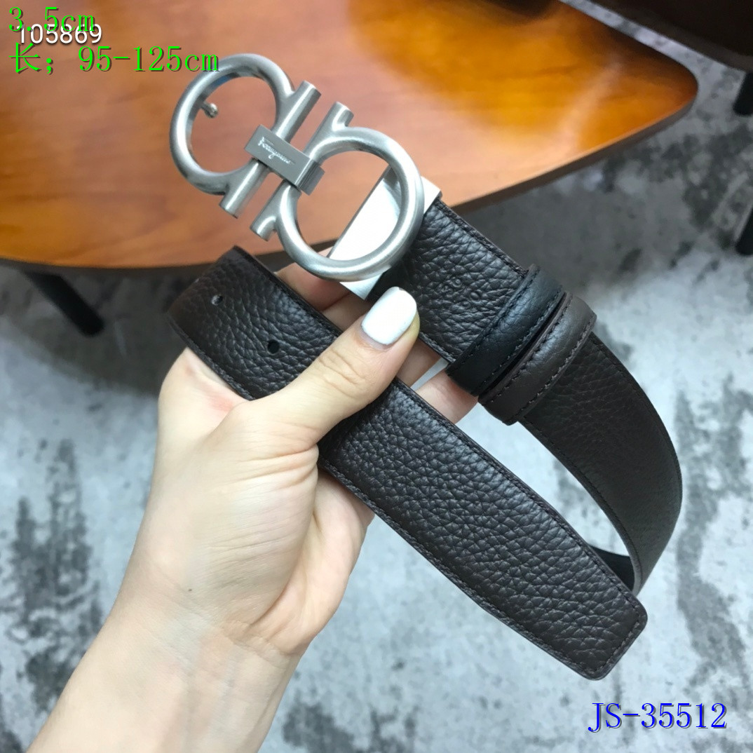 Ferragamo Belts 3.5 cm Width 006